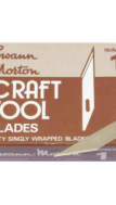 Swann-Morton Craft Knife 1231 (two blades)